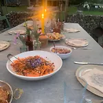 Vakantiehuis Getreidekasten Auf Einer Lamafarm *